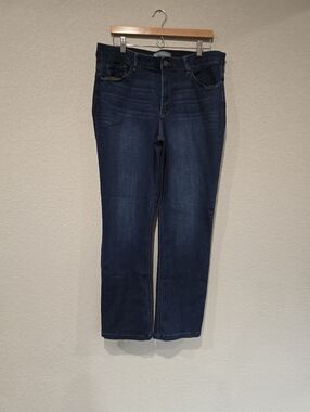 Wit & Wisdom Women’s Blue Slim Straight Jeans